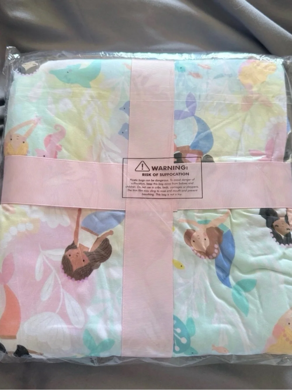Little Sleepies - Mystic Mermaids Large Cloud Blanket